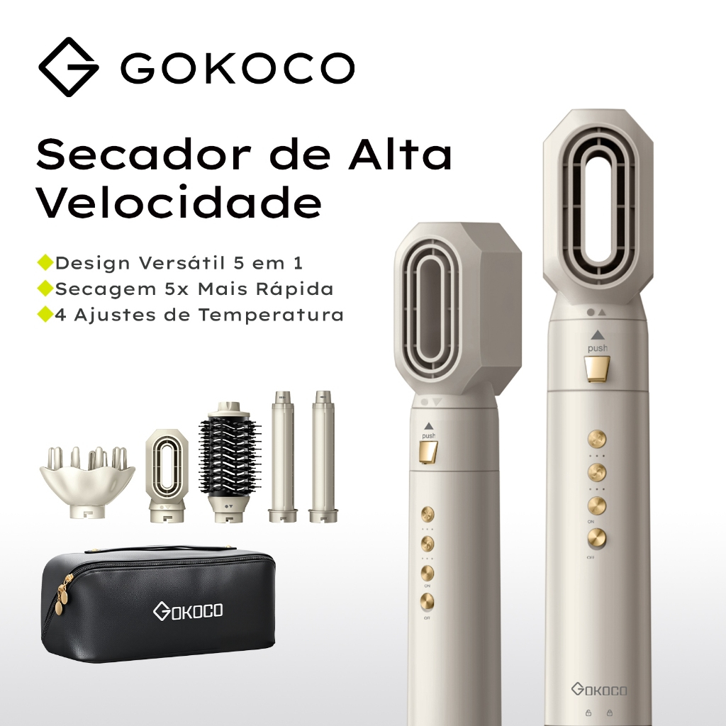 Gokoco 5 em 1 e acessórios, imagem publicitária do anúncio Shopee